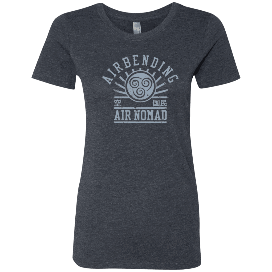 T-Shirts Vintage Navy / Small air bending v2 Women's Triblend T-Shirt