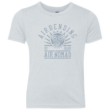 T-Shirts Heather White / YXS air bending v2 Youth Triblend T-Shirt