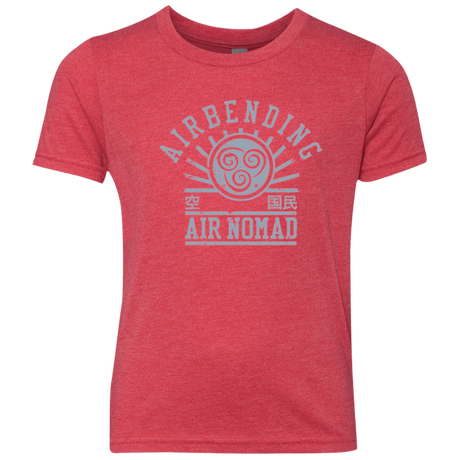 T-Shirts Vintage Red / YXS air bending v2 Youth Triblend T-Shirt