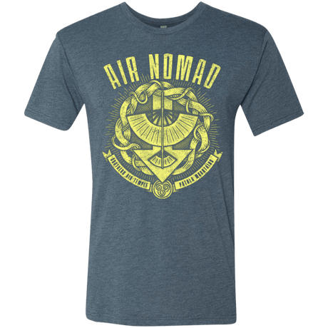 T-Shirts Indigo / Small Air is Peaceful Men's Triblend T-Shirt