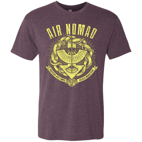 T-Shirts Vintage Purple / Small Air is Peaceful Men's Triblend T-Shirt