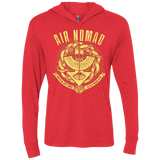 T-Shirts Vintage Red / X-Small Air is Peaceful Triblend Long Sleeve Hoodie Tee