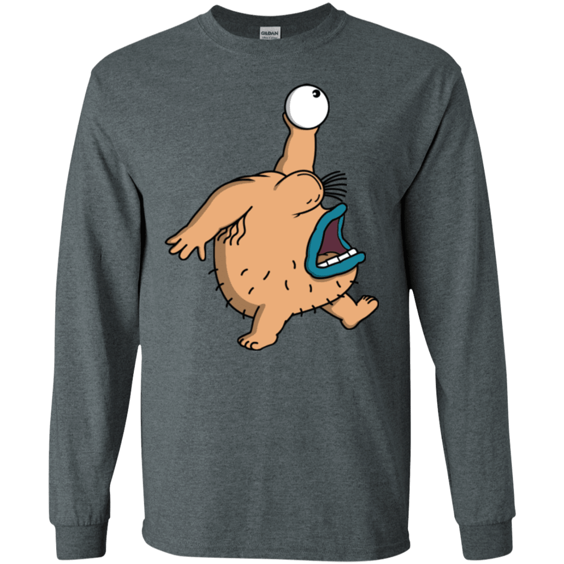 T-Shirts Dark Heather / S Air Krumm Men's Long Sleeve T-Shirt