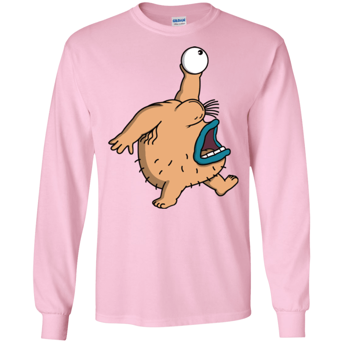 T-Shirts Light Pink / S Air Krumm Men's Long Sleeve T-Shirt