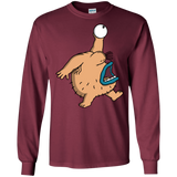 T-Shirts Maroon / S Air Krumm Men's Long Sleeve T-Shirt