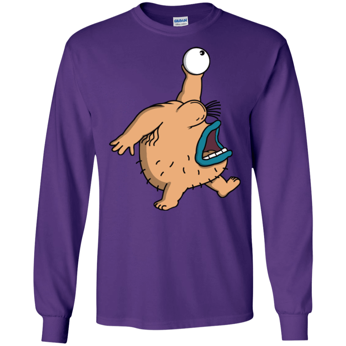 T-Shirts Purple / S Air Krumm Men's Long Sleeve T-Shirt