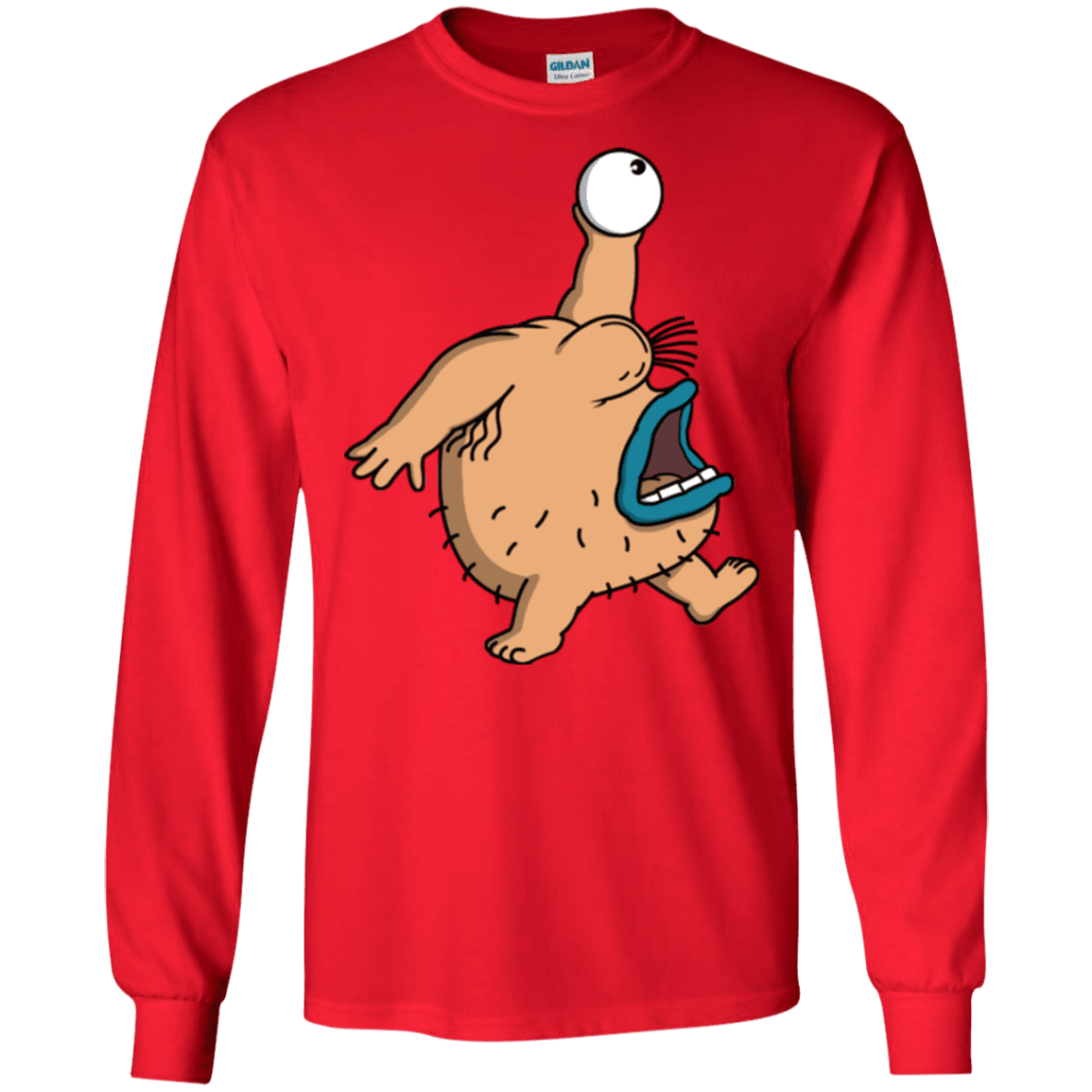 T-Shirts Red / S Air Krumm Men's Long Sleeve T-Shirt