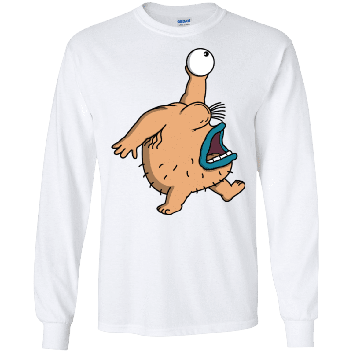 T-Shirts White / S Air Krumm Men's Long Sleeve T-Shirt