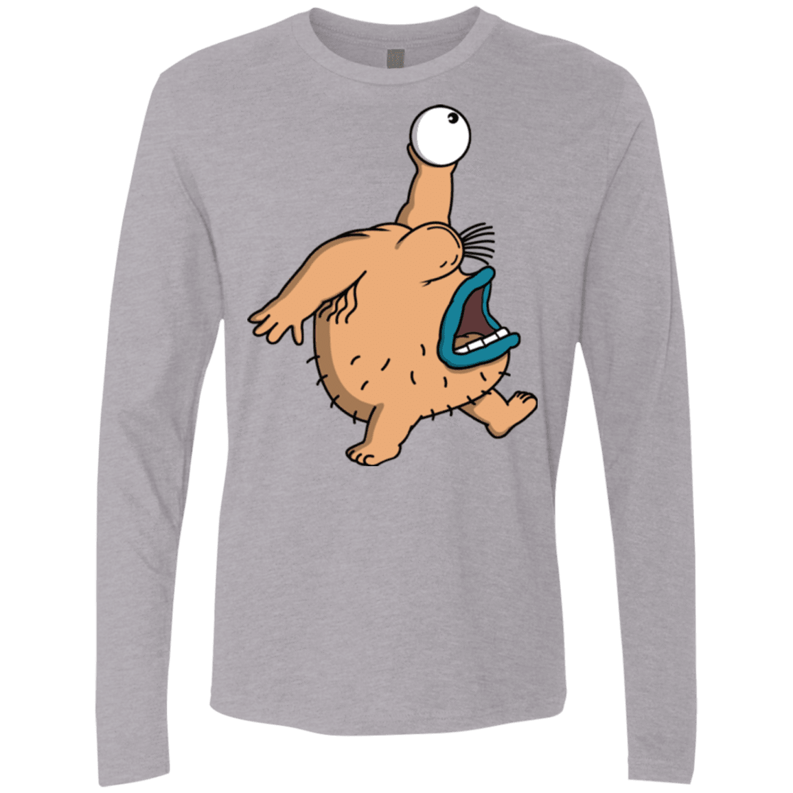 T-Shirts Heather Grey / S Air Krumm Men's Premium Long Sleeve