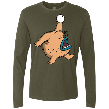 T-Shirts Military Green / S Air Krumm Men's Premium Long Sleeve
