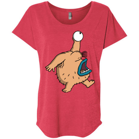 T-Shirts Vintage Red / X-Small Air Krumm Triblend Dolman Sleeve