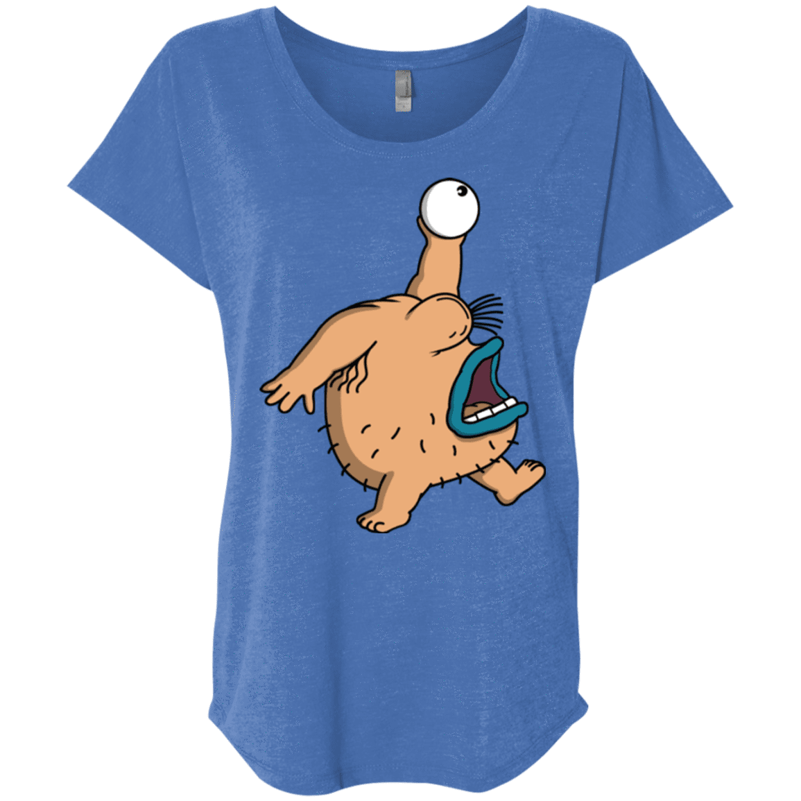 T-Shirts Vintage Royal / X-Small Air Krumm Triblend Dolman Sleeve