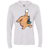 T-Shirts Heather White / X-Small Air Krumm Triblend Long Sleeve Hoodie Tee