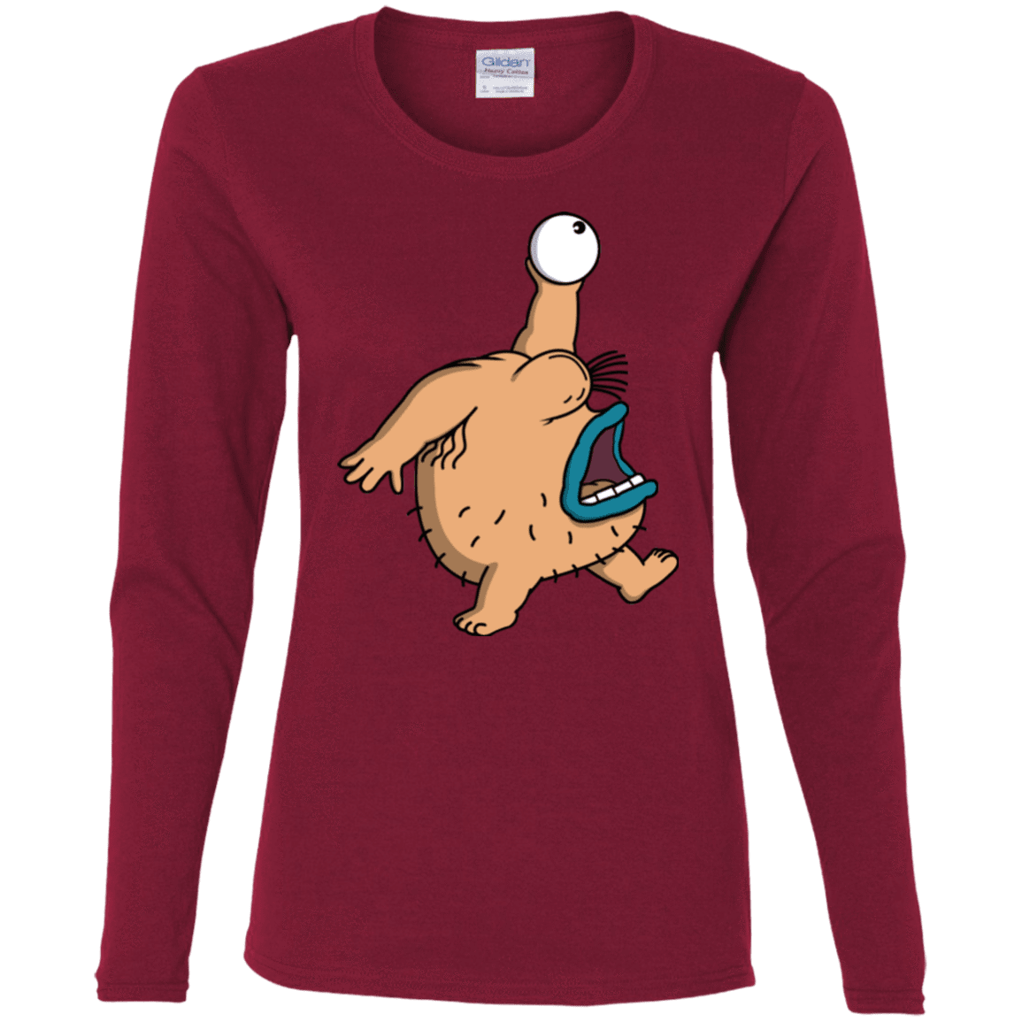 T-Shirts Cardinal / S Air Krumm Women's Long Sleeve T-Shirt