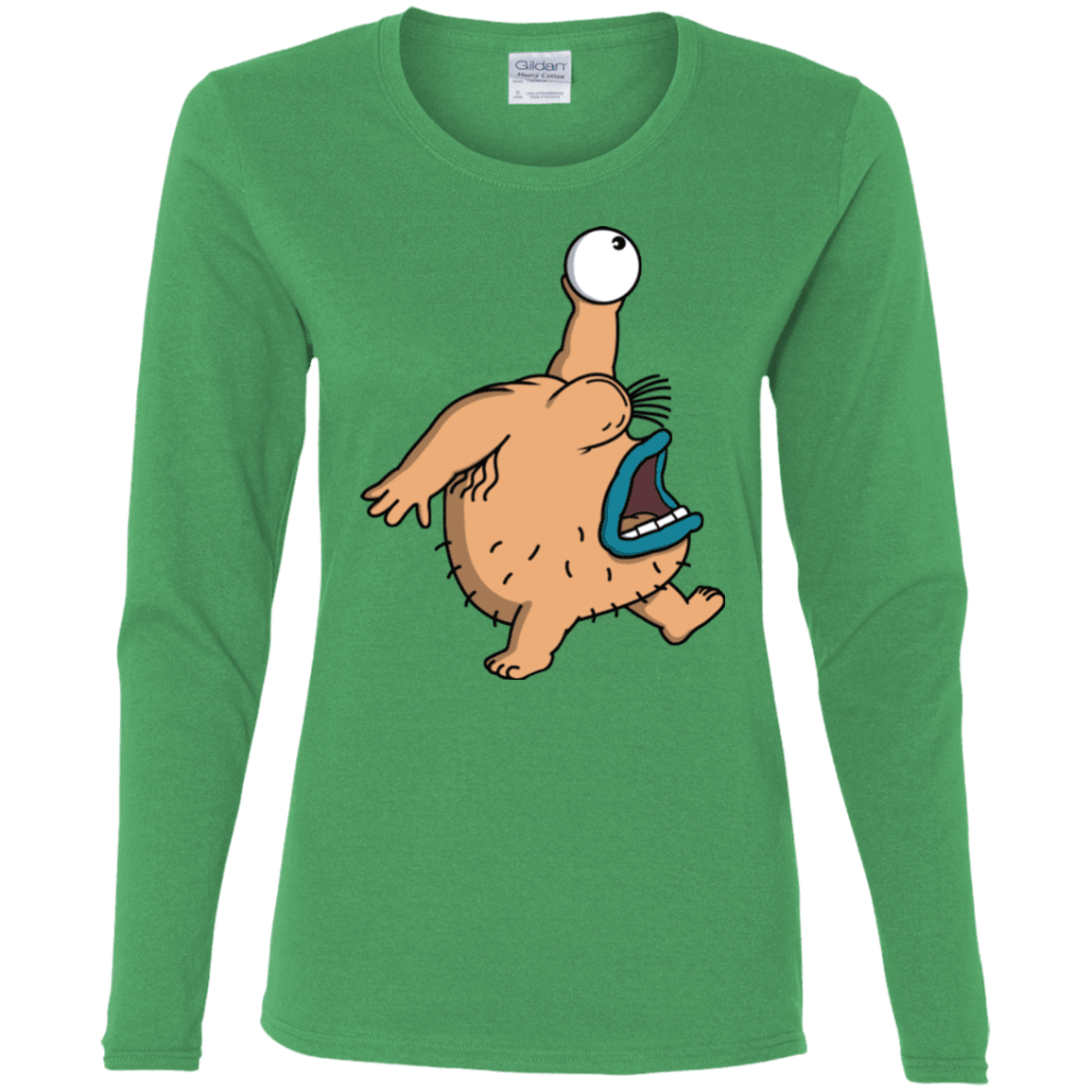 T-Shirts Irish Green / S Air Krumm Women's Long Sleeve T-Shirt