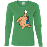 T-Shirts Irish Green / S Air Krumm Women's Long Sleeve T-Shirt