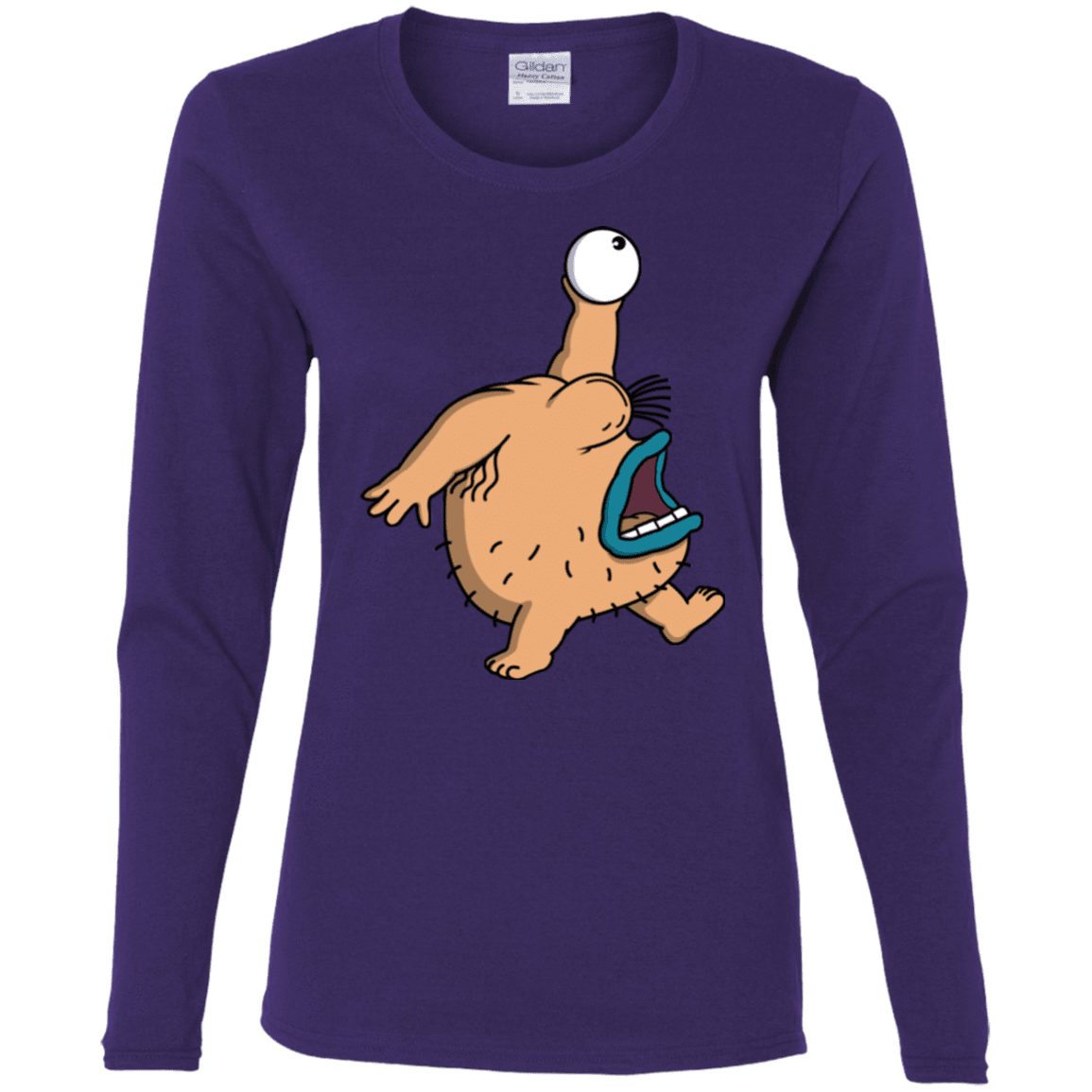 T-Shirts Purple / S Air Krumm Women's Long Sleeve T-Shirt