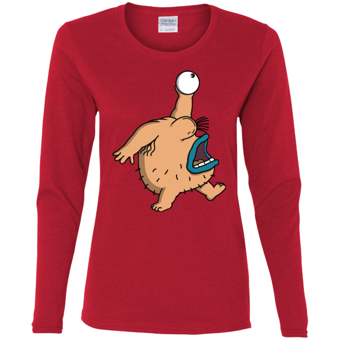 T-Shirts Red / S Air Krumm Women's Long Sleeve T-Shirt