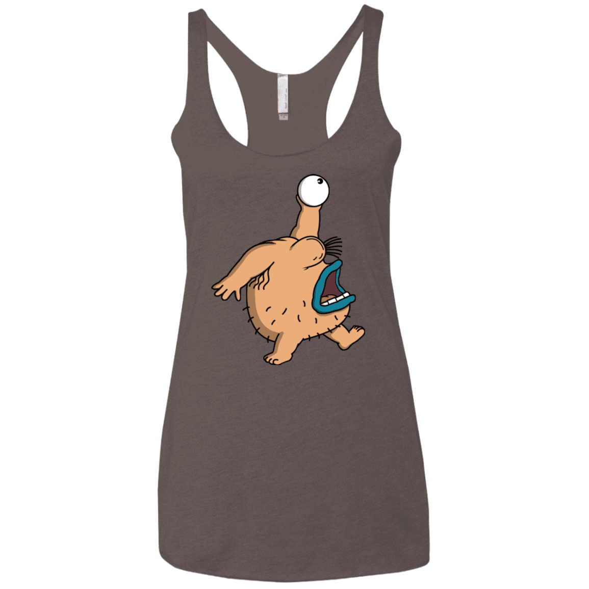 T-Shirts Macchiato / X-Small Air Krumm Women's Triblend Racerback Tank
