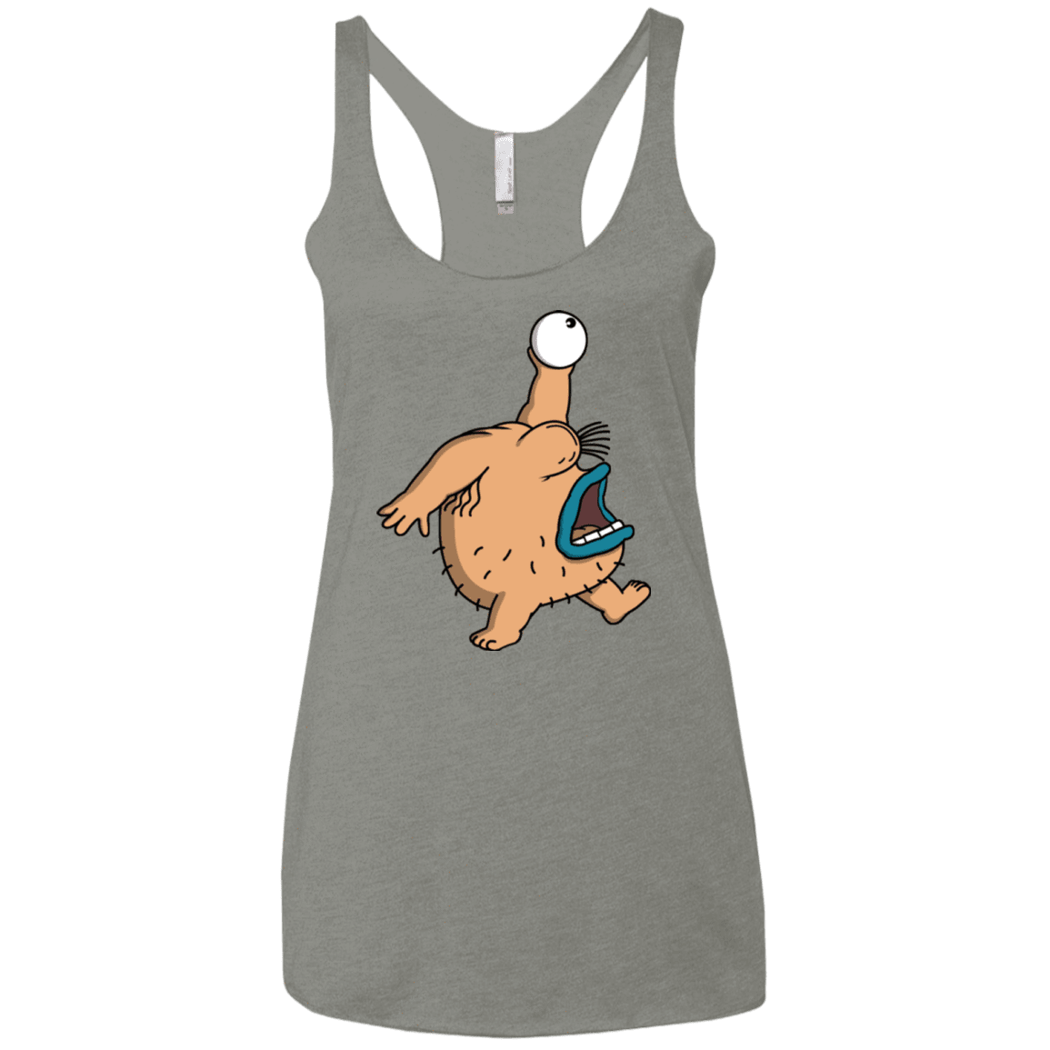 T-Shirts Venetian Grey / X-Small Air Krumm Women's Triblend Racerback Tank