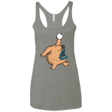 T-Shirts Venetian Grey / X-Small Air Krumm Women's Triblend Racerback Tank