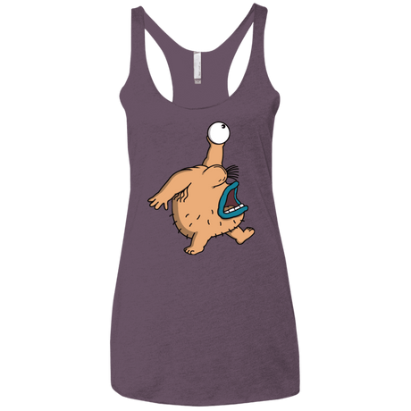 T-Shirts Vintage Purple / X-Small Air Krumm Women's Triblend Racerback Tank