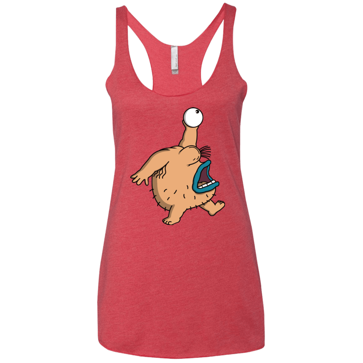 T-Shirts Vintage Red / X-Small Air Krumm Women's Triblend Racerback Tank