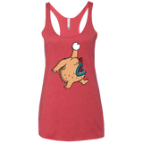 T-Shirts Vintage Red / X-Small Air Krumm Women's Triblend Racerback Tank