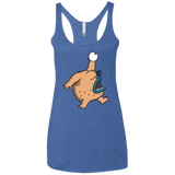 T-Shirts Vintage Royal / X-Small Air Krumm Women's Triblend Racerback Tank