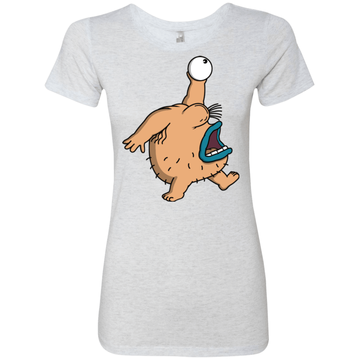 T-Shirts Heather White / S Air Krumm Women's Triblend T-Shirt