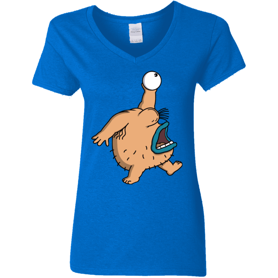 T-Shirts Royal / S Air Krumm Women's V-Neck T-Shirt