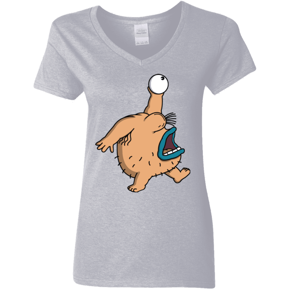 T-Shirts Sport Grey / S Air Krumm Women's V-Neck T-Shirt