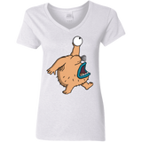 T-Shirts White / S Air Krumm Women's V-Neck T-Shirt