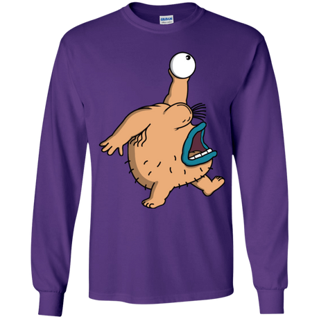 T-Shirts Purple / YS Air Krumm Youth Long Sleeve T-Shirt