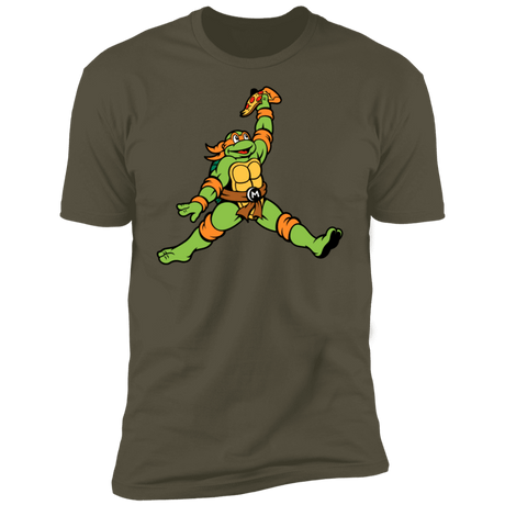 T-Shirts Military Green / S Air Ninja Men's Premium T-Shirt