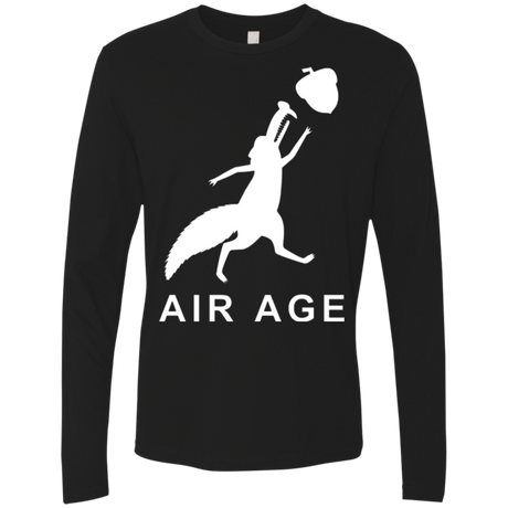 T-Shirts Black / Small Air Nut Men's Premium Long Sleeve