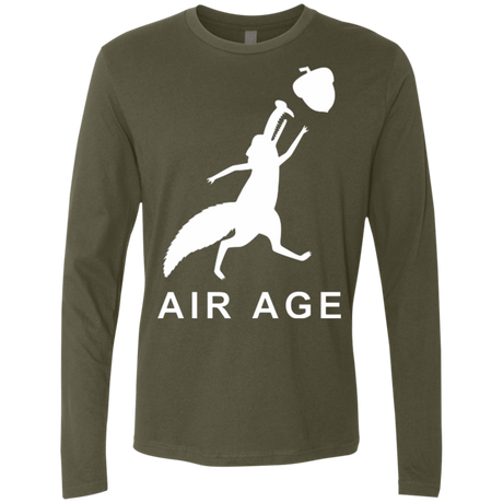 T-Shirts Military Green / Small Air Nut Men's Premium Long Sleeve