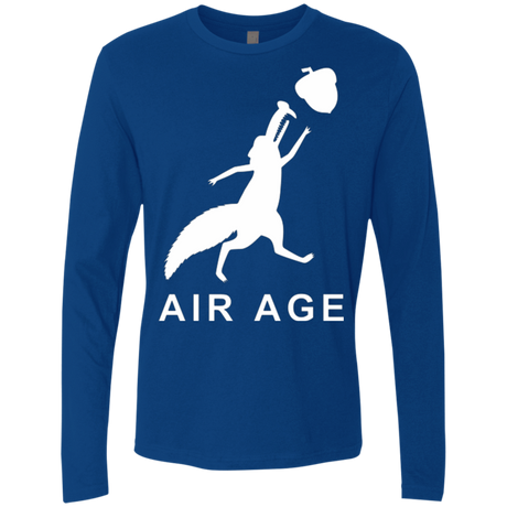 T-Shirts Royal / Small Air Nut Men's Premium Long Sleeve