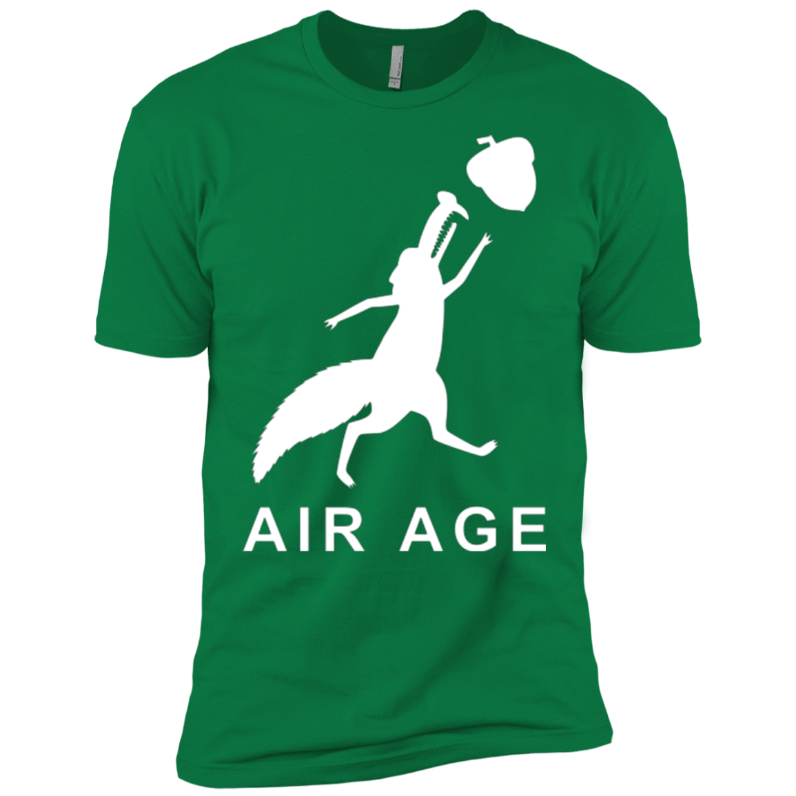 T-Shirts Kelly Green / X-Small Air Nut Men's Premium T-Shirt