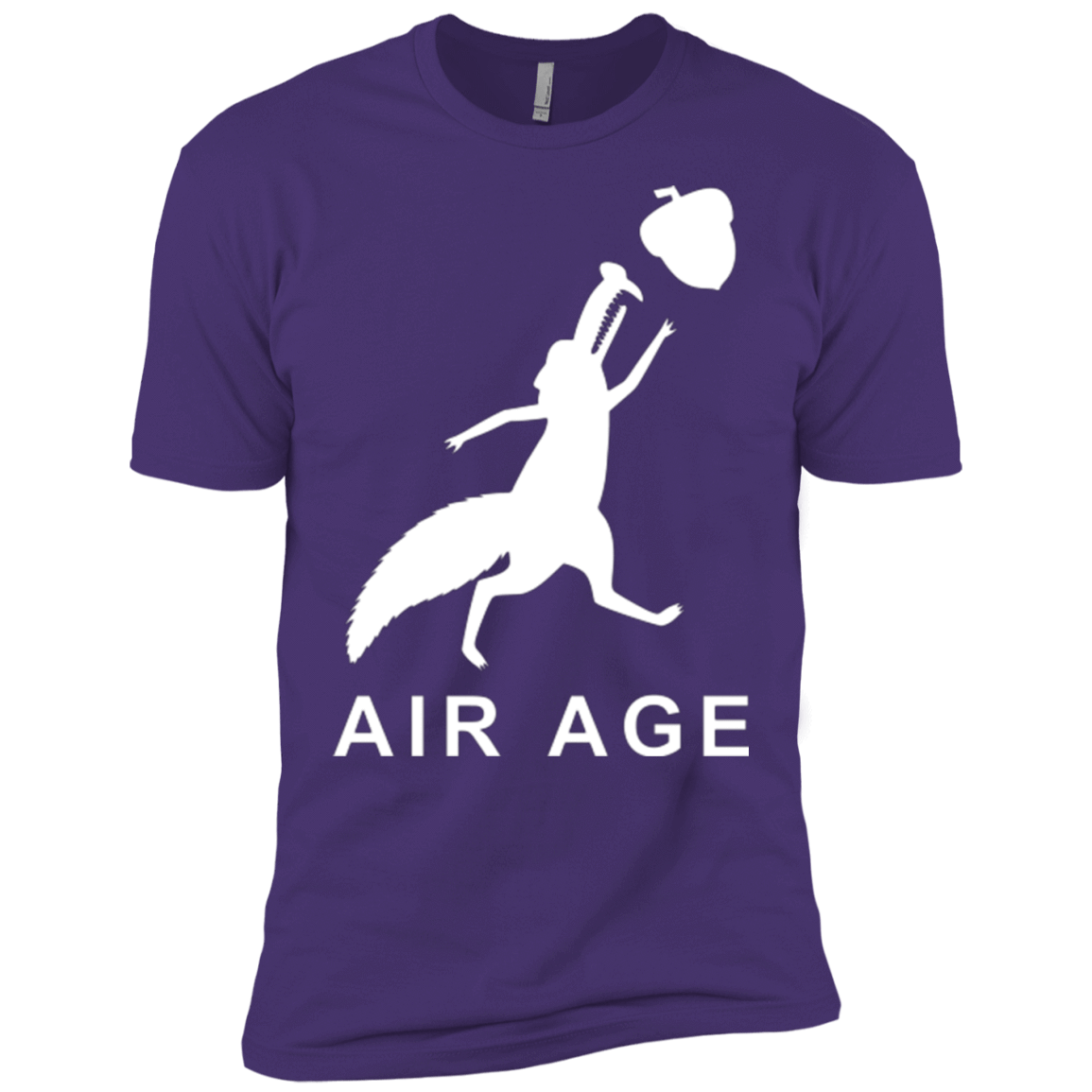 T-Shirts Purple / X-Small Air Nut Men's Premium T-Shirt