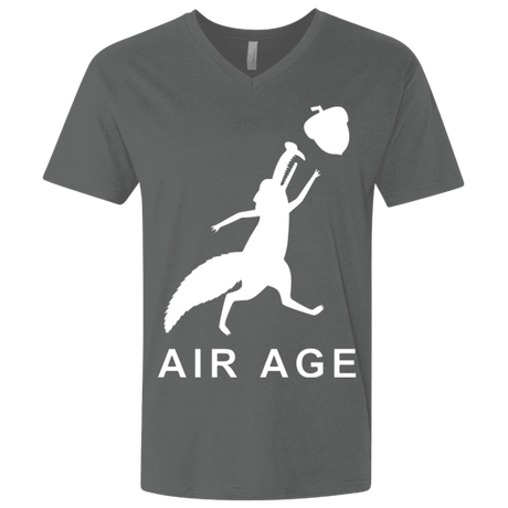 T-Shirts Heavy Metal / X-Small Air Nut Men's Premium V-Neck