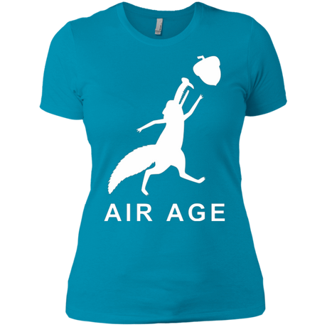 T-Shirts Turquoise / X-Small Air Nut Women's Premium T-Shirt