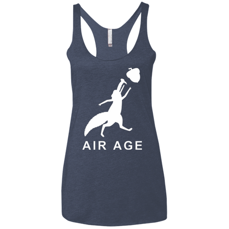 T-Shirts Vintage Navy / X-Small Air Nut Women's Triblend Racerback Tank