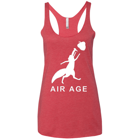 T-Shirts Vintage Red / X-Small Air Nut Women's Triblend Racerback Tank