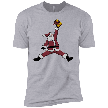 T-Shirts Heather Grey / YXS Air Santa Boys Premium T-Shirt