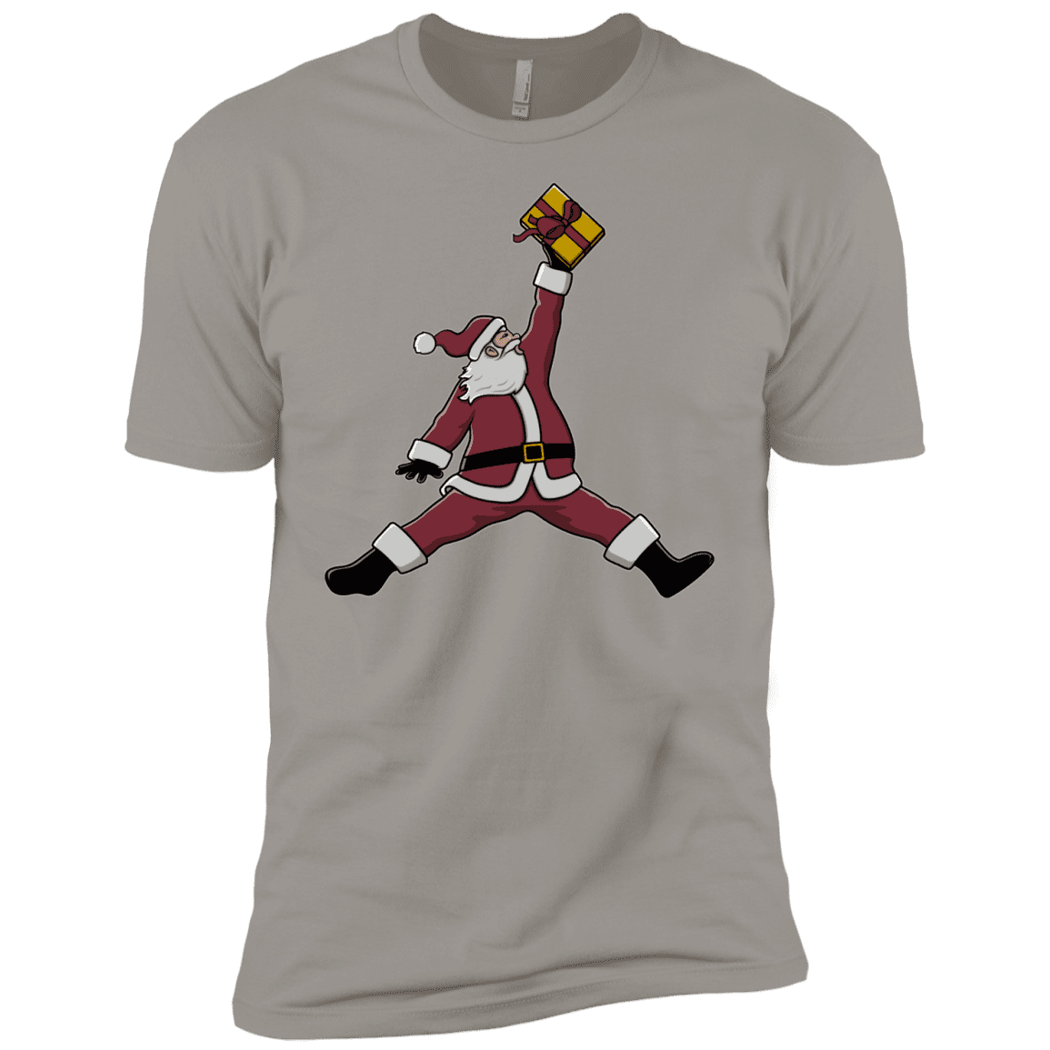 T-Shirts Light Grey / YXS Air Santa Boys Premium T-Shirt