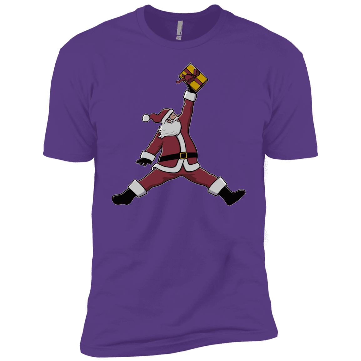 T-Shirts Purple Rush / YXS Air Santa Boys Premium T-Shirt