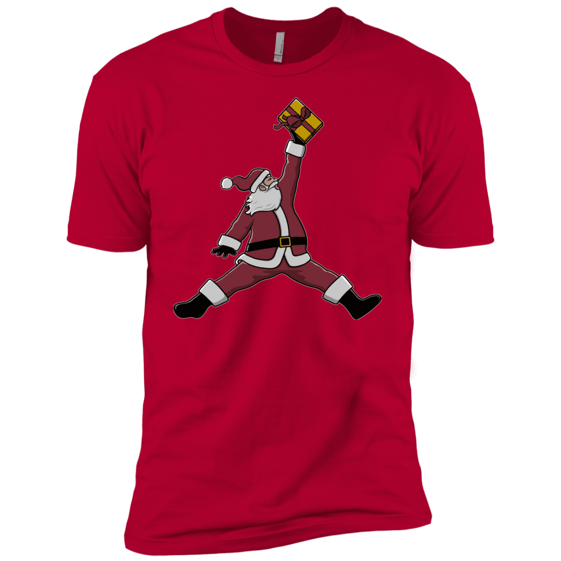 T-Shirts Red / YXS Air Santa Boys Premium T-Shirt