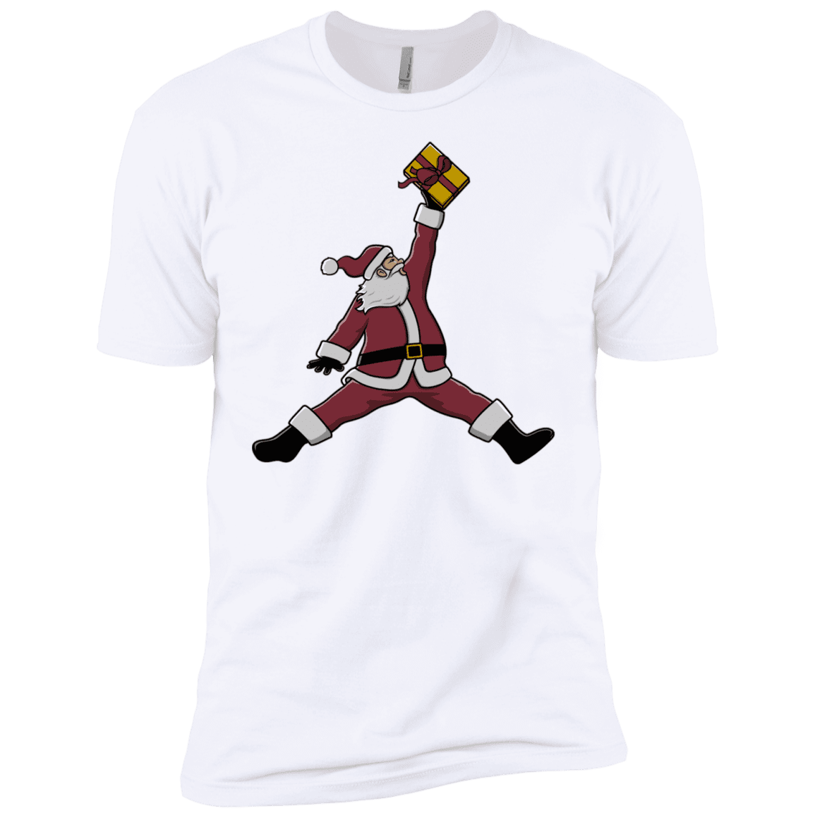 T-Shirts White / YXS Air Santa Boys Premium T-Shirt