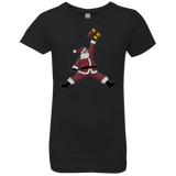 T-Shirts Black / YXS Air Santa Girls Premium T-Shirt